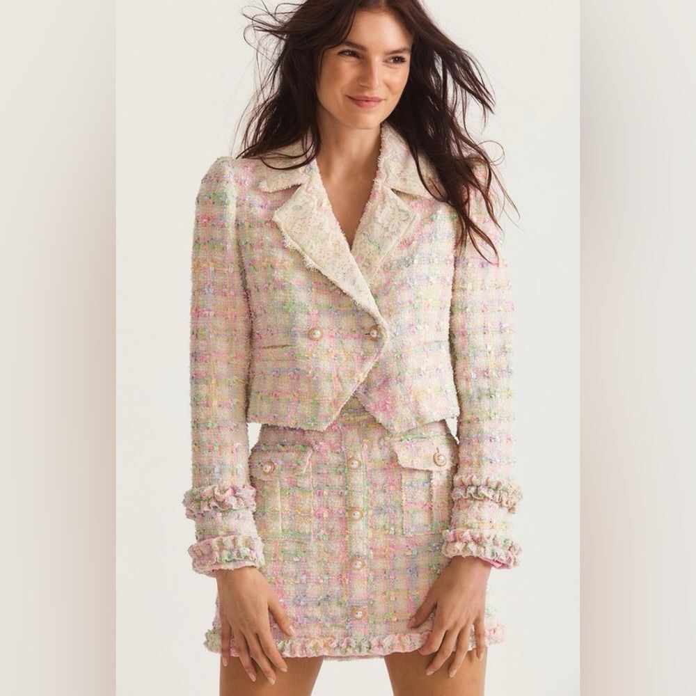 New LoveShackFancy Tailleur LoveShackFancy Patrick Nate Size 8